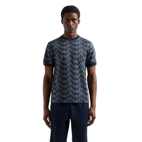 EA7 Emporio Armani T-shirt T-shirt Uomo stampa Monogram Logo S P25 - EA7 EMPORIO7M000208AF12874 - UB102 - S - Francavilla Moda